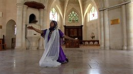 Maria Magdaleena Jeesuksen haudalla