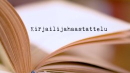 Kirjailijahaastattelu