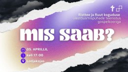 Ülestõusmispühade teenistus Ruut gospelkooriga 2026