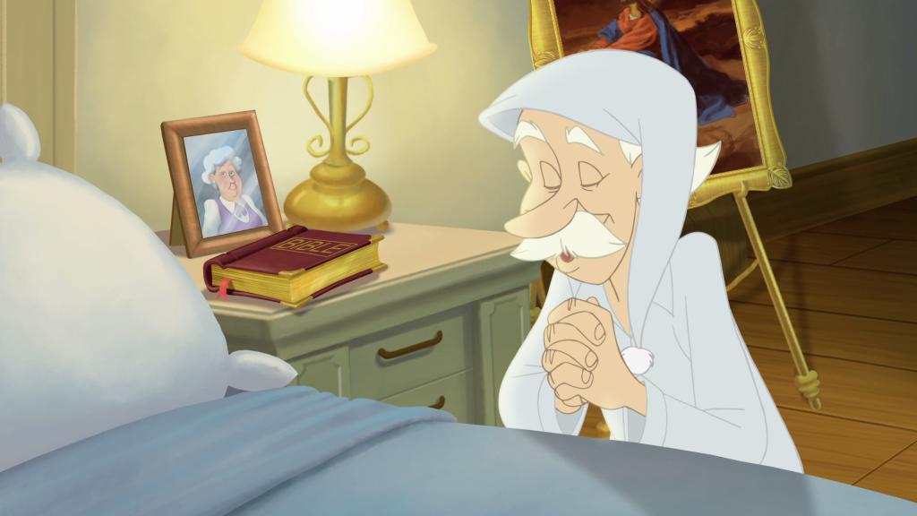 Taivaan isälle voi puhua milloin vain ja mistä asiasta tahansa. Lenni ja Luukas oppivat, että jos tarvitsee jotakin, sitä kannattaa pyytää.