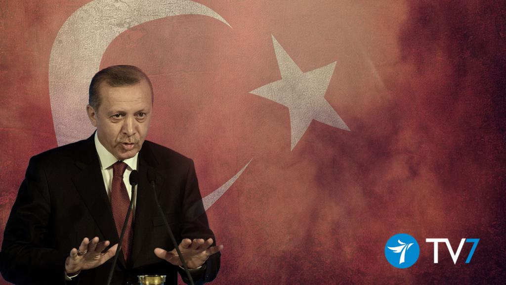 Turkiet och dess försök att stärka sitt internationella inflytande.