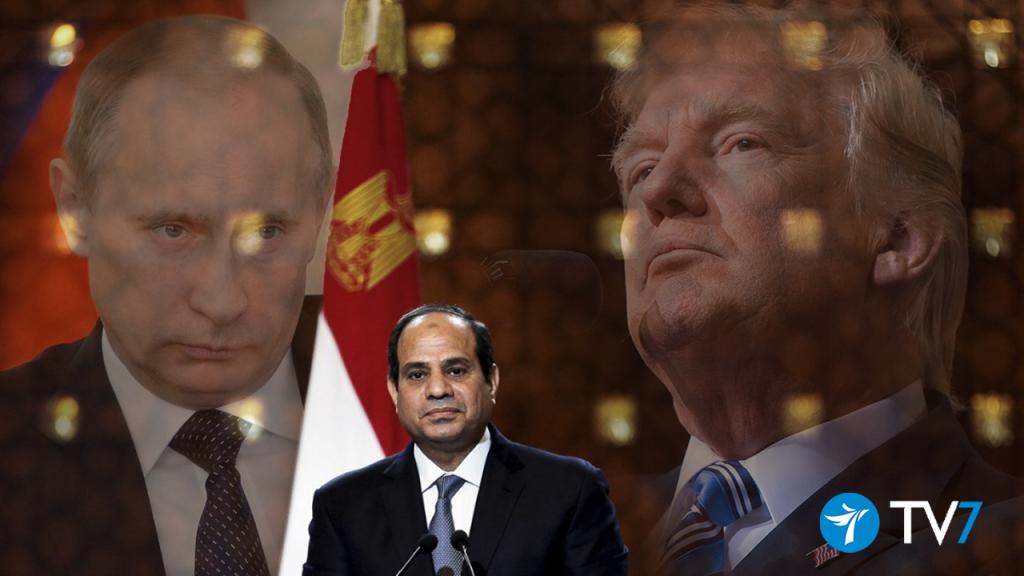 Egypti USA:n ja Venäjän välissä