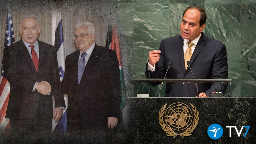 Egyptens roll i den israelisk-palestinska konflikten.