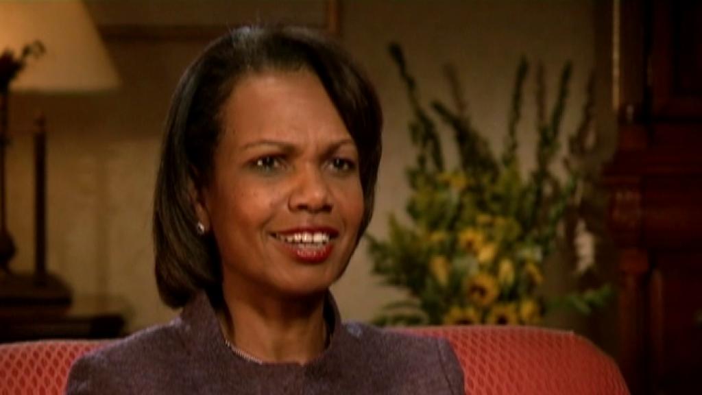 Condoleezza Ricen tie Valkoiseen taloon