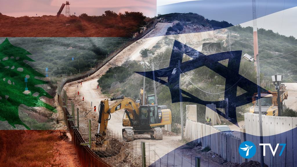 Gränsdispyter mellan Israel och Libanon