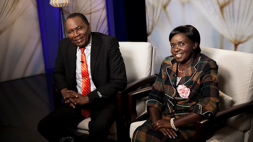 Catherine ja Stephen Kamau Keniasta