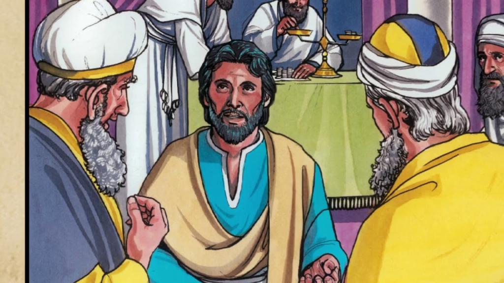 Иуда соглашается предать Иисуса