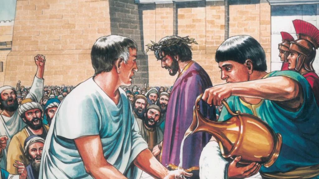 Попытка Пилата освободить Иисуса Христа