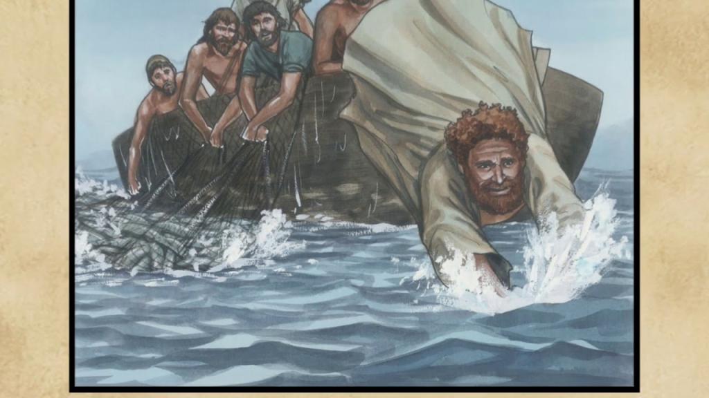 Иисус восстанавливает Петра