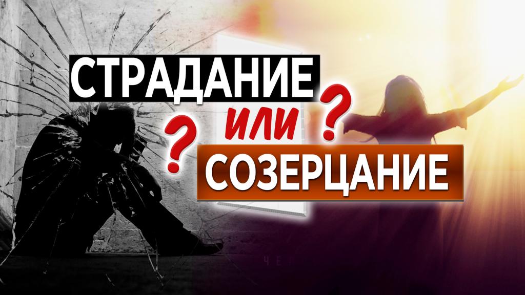 Страдание или созерцание?