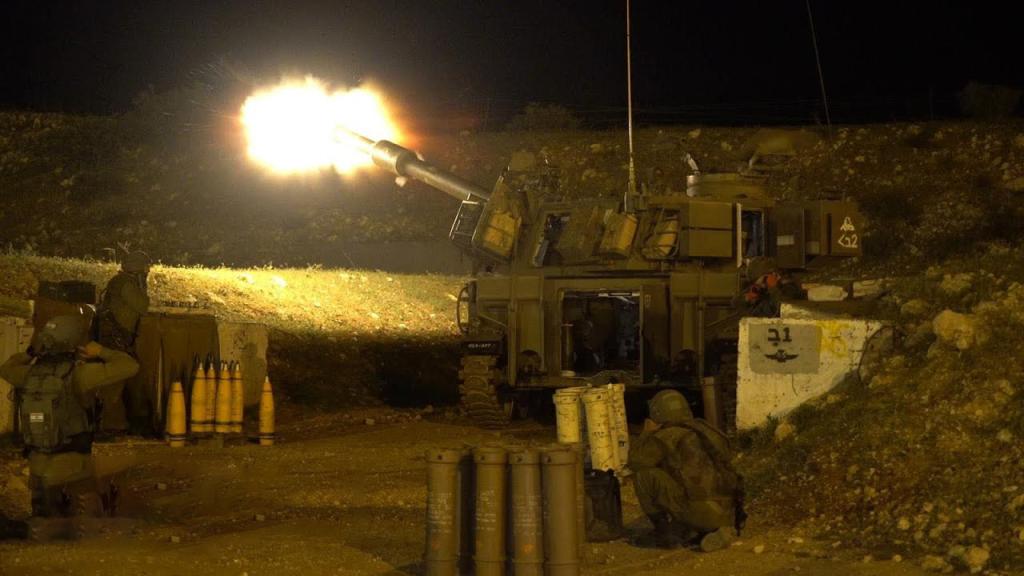 Израиль атаковал южный Ливан в ответ на ракетный удар