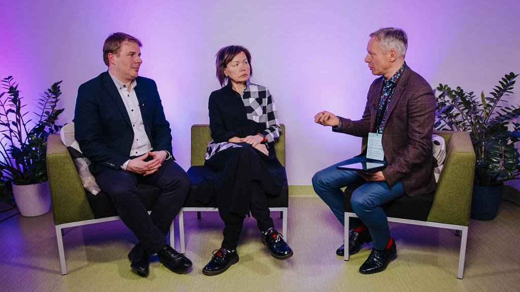 EBF asepeasekretär Helle Liht ja kodanikuaktivist Maiko Kesküla