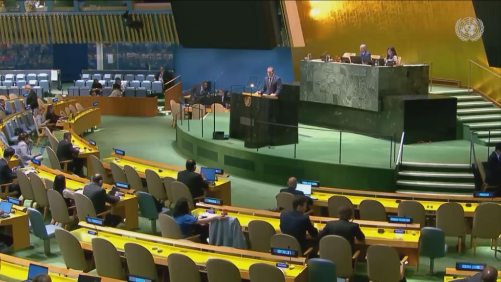 Israelin suurlähettilään puhe YK:ssa