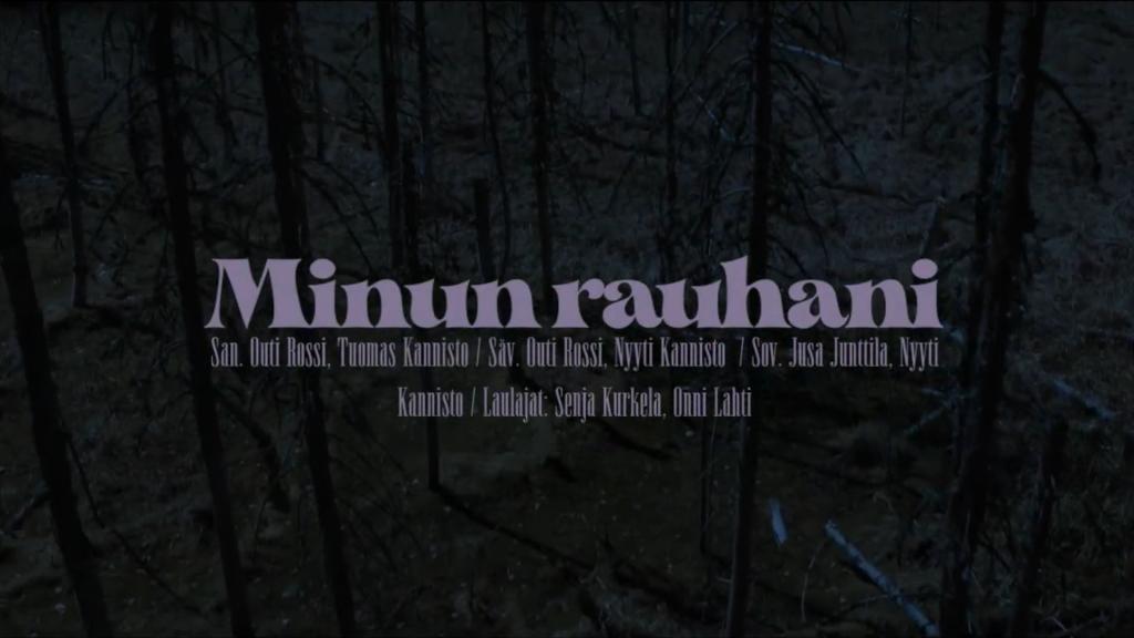 Minun rauhani