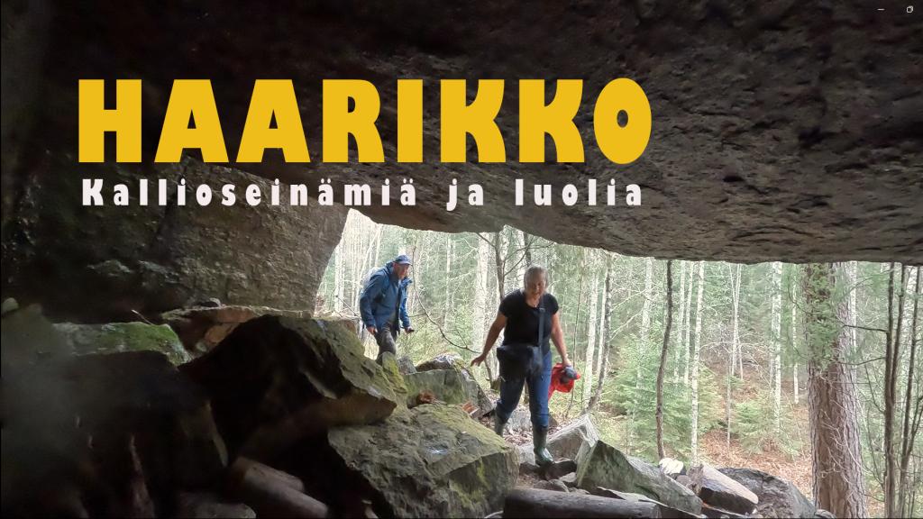 Haarikko - Kallioseinämiä ja luolia