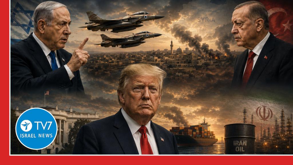 1) Netanjahu godtar inte en turkisk militärnärvaro i Syrien.

2) USA:s Israelambassadör arbetar för att undvika konflikt mellan Israel, Syrien och Turkiet.

3) Trump tillkännager en ekonomisk ’Dagen D’ mot Iran.