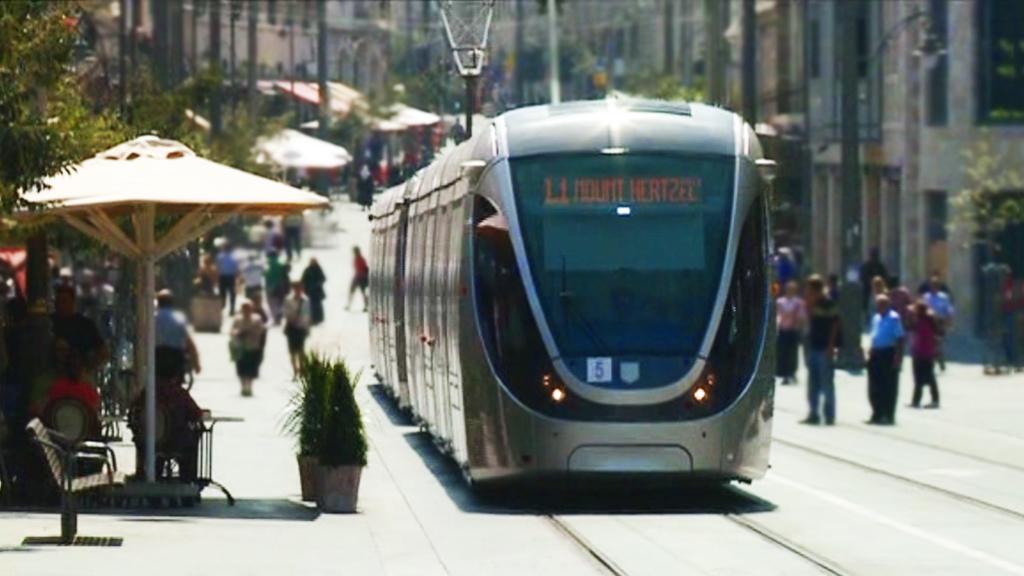 Jerusalemin raitiovaunulinja valmistui
