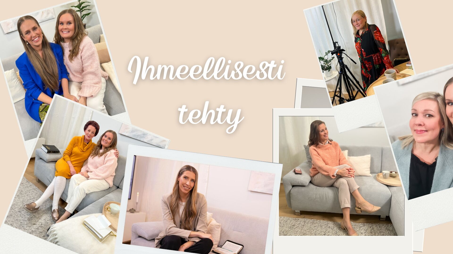 Ihmeellisesti tehty, rohkaisevia keskusteluita naisten elämästä