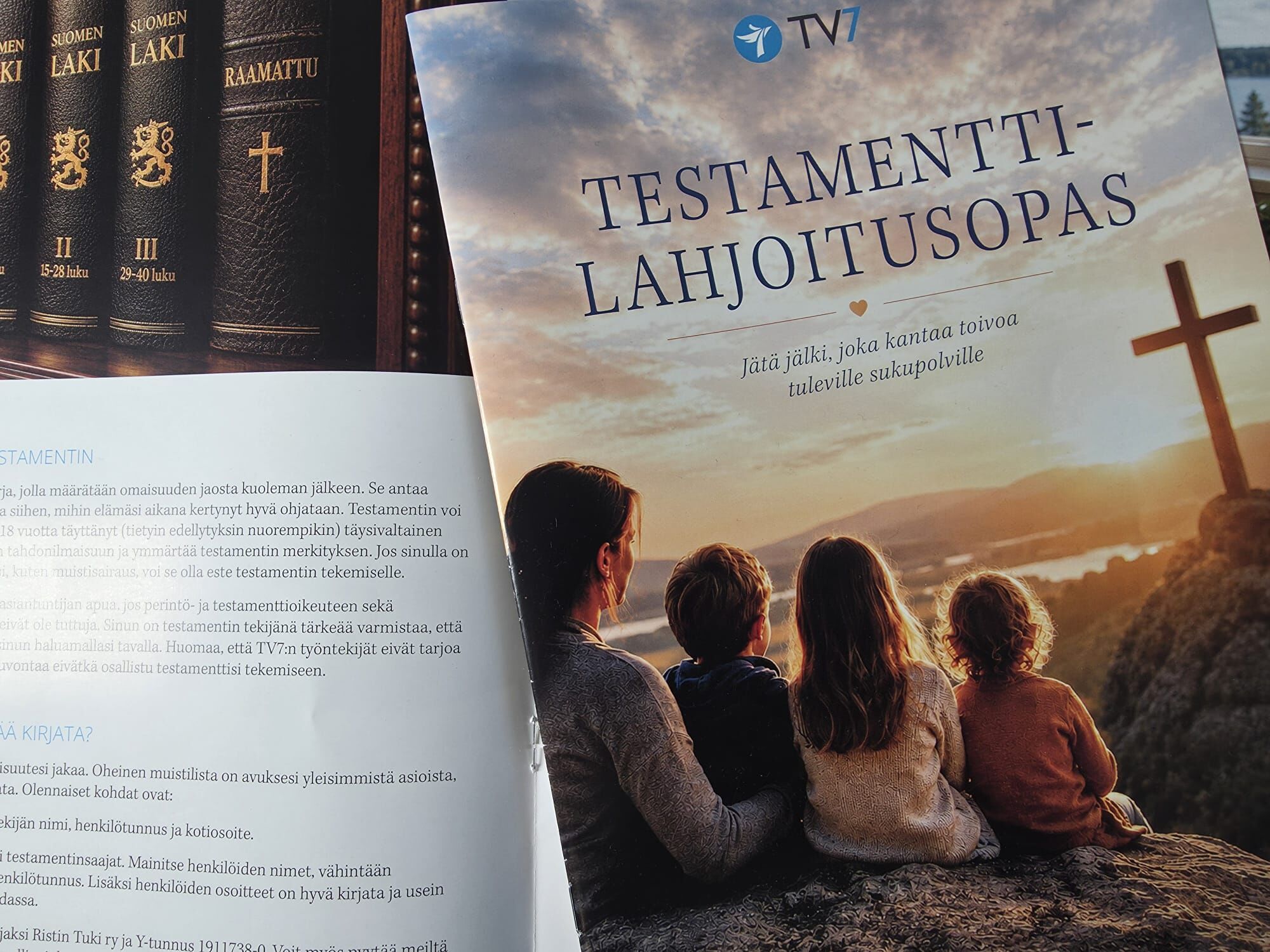 Testamenttilahjoitus on lahja työmme jatkuvuudelle